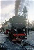 Foto SP_1990_03211: DR 99 7244-9 / Wernigerode / 02.03.1990