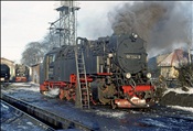 Foto SP_1990_03217: DR 99 7244-9 / Wernigerode / 02.03.1990