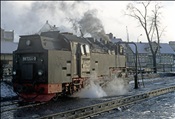 Foto SP_1990_03219: DR 99 7244-9 / Wernigerode / 02.03.1990