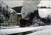 Foto SP_1990_03259: DR 99 7246-4 / Eisfelder-Talmuehle / 03.03.1990