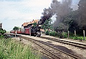 Foto SP_1990_06505: DR 99 2331-9 / Kuehlungsborn-West / 23.06.1990