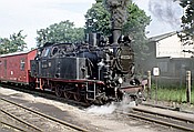 Foto SP_1990_06508: DR 99 2331-9 / Kuehlungsborn-West / 23.06.1990
