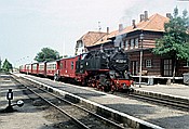 Foto SP_1990_06517: DR 99 2321-0 / Kuehlungsborn-West / 23.06.1990