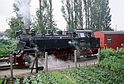 Foto SP_1990_06521: DR 99 2321-0 / Kuehlungsborn-West / 23.06.1990
