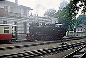 Foto SP_1990_06541: DR 99 2321-0 / Bad Doberan / 23.06.1990
