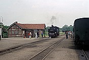 Foto SP_1991_06518: DR 99 1784-0 / Putbus / 15.06.1991