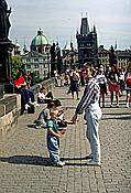 ID: 209: Karlsbruecke / Prag / 08.09.1991