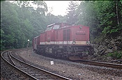 Foto SP_1992_07130: DR 199 870-7 / Eisfelder Talmuehle / 04.07.1992
