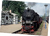 Foto SP_1992_08001: DR 99 7222-5 / Niedersachswerfen / 01.08.1992