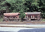 Foto SP_1992_08014: Gueterwagen / Eisfelder Talmuehle / 01.08.1992