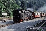 Foto SP_1992_08015: DR 99 7222-5 / Eisfelder Talmuehle / 01.08.1992