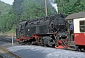 Foto SP_1992_08016: DR 99 7222-5 / Eisfelder Talmuehle / 01.08.1992