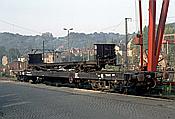 Foto SP_1992_09007: Schmalspurtransportwagen / Freital-Hainsberg / 25.09.1992