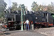 Foto SP_1992_09025: DB 099 747-8 / Dippoldiswalde / 25.09.1992