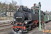 Foto SP_1992_09026: DB 099 747-8 / Dippoldiswalde / 25.09.1992