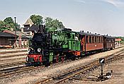 Foto SP_1993_06519: DR 99 4633-6 (53 Mh) / Putbus / 26.06.1993