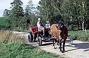 Foto SP_1994_09422: Kutschfahrt / Mragowo / September 1994