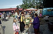 ID: 209: Wochenmarkt / Mragowo / September 1994