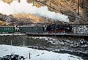 Foto SP_1996_01301: DB 099 736-1 / Rabenau / 05.01.1996
