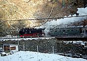 Foto SP_1996_01306: DB 099 727-0 / Rabenau / 05.01.1996