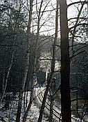 Foto SP_1996_01311: DB 099 736-1 / Rabenau - Malter / 05.01.1996