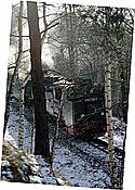 Foto SP_1996_01312: DB 099 736-1 / Rabenau - Malter / 05.01.1996