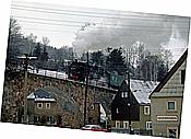 Foto SP_1996_01328: DB 099 736-1 / Schmiedeberg / 06.01.1996