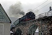 Foto SP_1996_01333: DB 099 727-0 / Schmiedeberg / 06.01.1996