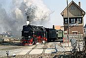 Foto SP_1996_03315: DR 99 7240-7 / Wernigerode /17.03.1996