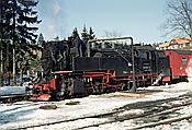 Foto SP_1996_03322: DR 99 7237-3 / Drei Annen Hohne /17.03.1996