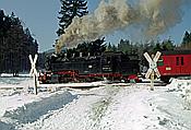 Foto SP_1996_03326: DR 99 7237-3 / Drei Annen Hohne /17.03.1996