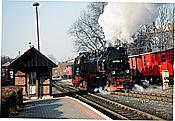 Foto SP_1996_03338: DR 99 7240-7 / Wernigerode /17.03.1996