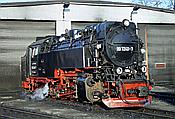 Foto SP_1996_03340: DR 99 7240-7 / Wernigerode /17.03.1996