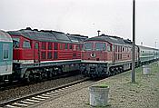 Foto SP_1996_06301: DR 232 527-2 + DR 232 098-4 / Blumenberg / 10.06.1996