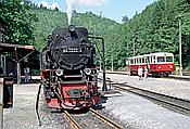 Foto SP_1996_06352: DR 99 7238-1 + DR 187 012-0 / Eisfelder Talmuehle / 10.06.1996