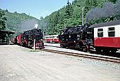 Foto SP_1996_06355: DR 99 7238-1 + DR 187 012-0 + DR 99 6001-4 / Eisfelder Talmuehle