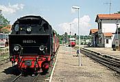 Foto SP_1996_06359: DR 99 6001-4 + DR 187 013-8 / Benneckenstein /10.06.1996
