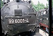 Foto SP_1996_06371: DR 99 6001-4 + DR 99 7239-9 / Drei Annen Hohne /10.06.1996