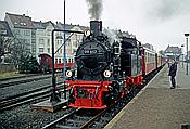 Foto SP_1997_02301: DR 99 6101 / Nordhausen / 08.02.1997
