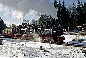 Foto SP_1997_02323: DR 99 5906-5 + DR 99 6101 / Drei Annen Hohne / 08.02.1997