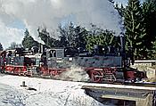 Foto SP_1997_02324: DR 99 5906-5 + DR 99 6101 / Drei Annen Hohne / 08.02.1997