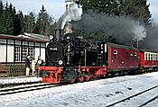 Foto SP_1997_02336: DR 99 6101 / Drei Annen Hohne / 08.02.1997
