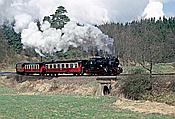 Foto SP_1997_04521: DR 99 6001-4 / Harzgerode / 15.04.1997