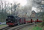 Foto SP_1997_04568: DR 99 6001-4 / Maegdesprung / 15.04.1997