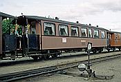 Foto SP_1997_09525: Schmalspurreisezugwagen / Putbus / 20.09.1997