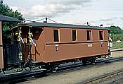 Foto SP_1997_09526: Schmalspurreisezugwagen / Putbus / 20.09.1997