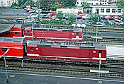 Foto SP_2000_09532: DB 143 965-2 + DB 143 031-3 / Neustadt (Weinstr) / 01.10.2000