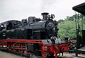 Foto SP_2002_07520: DR 99 4801-9 / Putbus / 06.07.2002