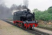 Foto SP_2002_07605: DR 99 4801-9 / Putbus / 06.07.2002