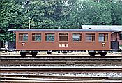 Foto SP_2002_07620: Schmalspurreisezugwagen / Putbus / 06.07.2002